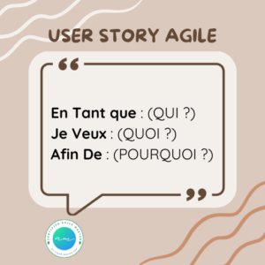 Structure d'une User Story Agile avec l'approche 'En tant que'